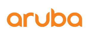 Aruba, a Hewlett Packard Enterprise company logo